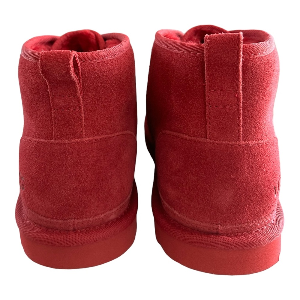 UGG Men's Neumel Boots Samba Red S/N 3236 Size 10 New - Picture 3 of 9